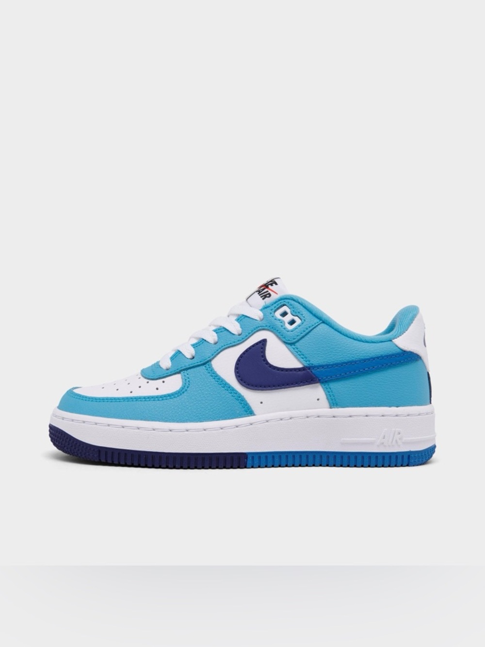 Nike Air Force 1 LV8 2 in a Light Photo Blue and Deep Royal size 13 C youth